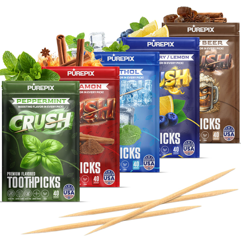 Crush Flavored Toothpicks