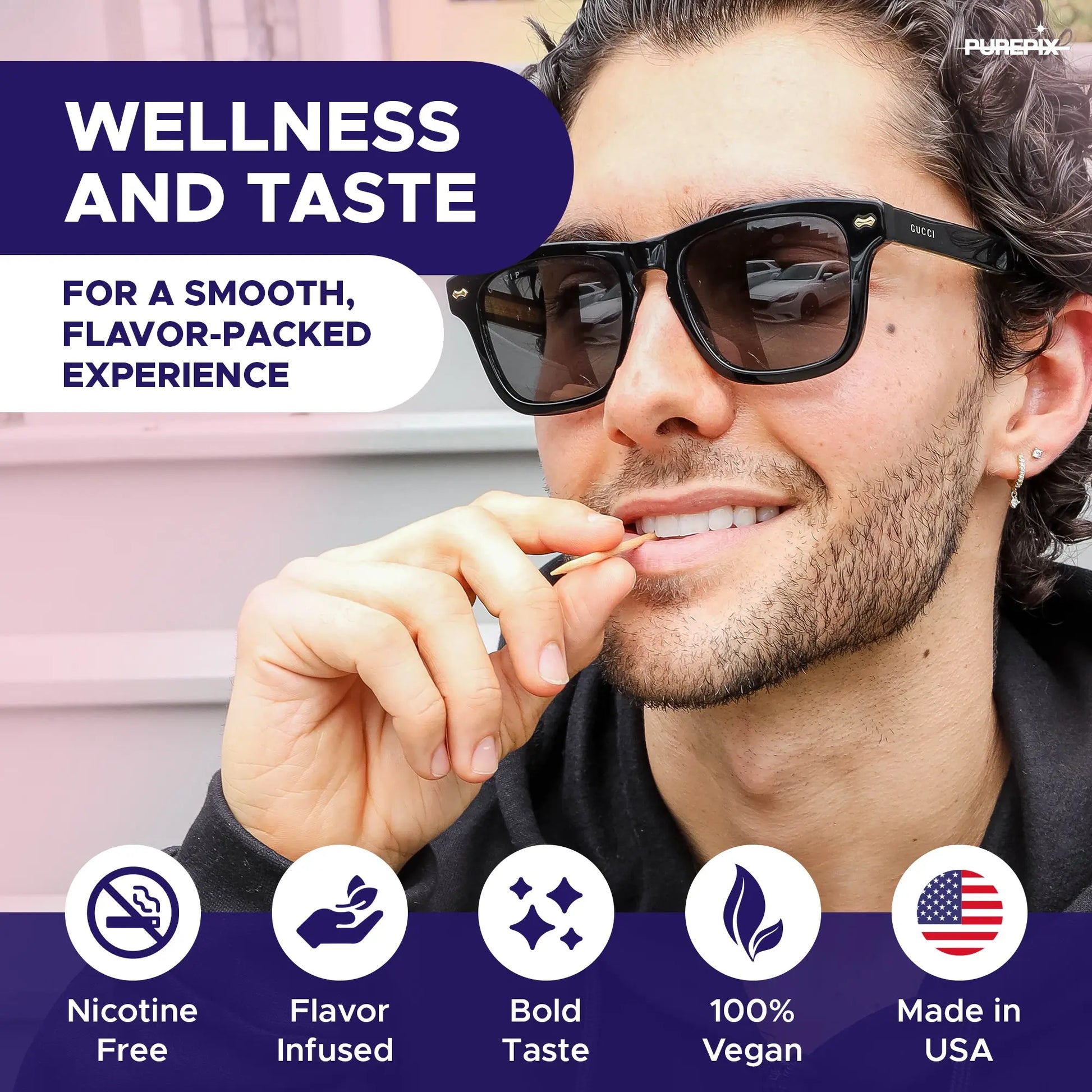 QuitPix 5 Flavors Variety Pack PurePix Brands