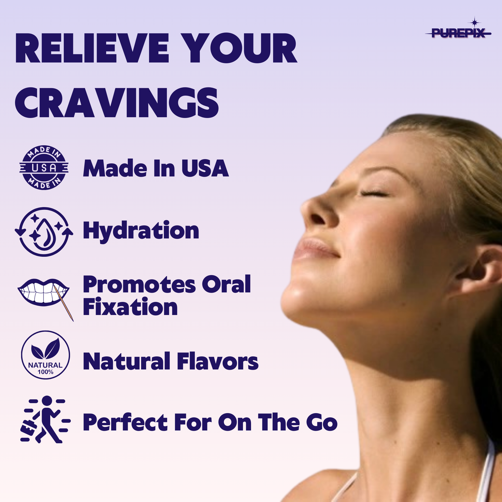 QuitPix to Help Quit Smoking Flavored Toothpicks with Lobelia -  Nicotine Free Toothpicks - Kosher