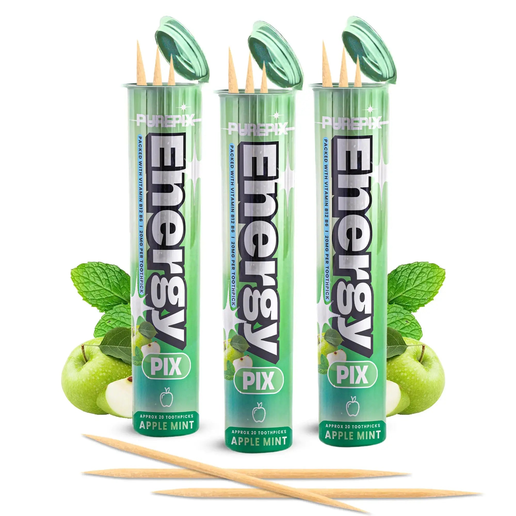 EnergyPix 5 Flavors Variety Pack PurePix Brands