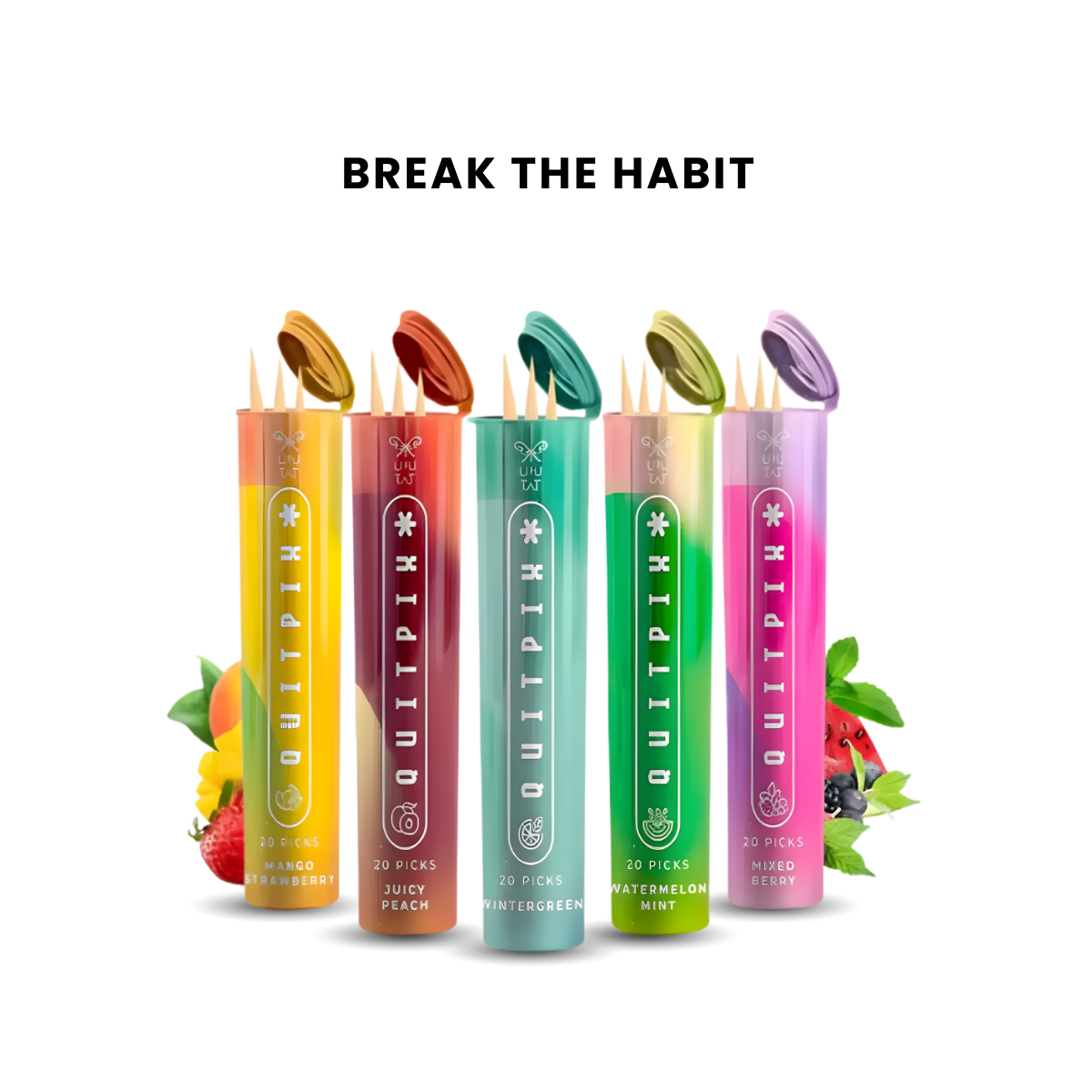 QuitPix 5 Flavors Variety Pack