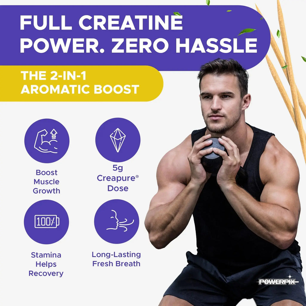 PowerPix Creatine Infused toothpicks - PurePix Brands