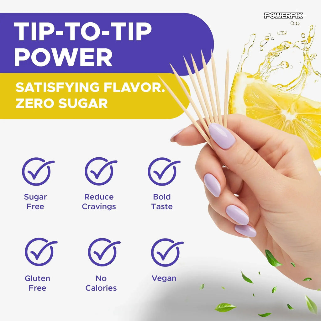 PowerPix Creatine Infused toothpicks - PurePix Brands